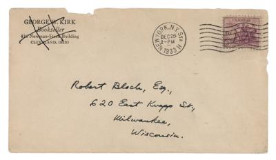 Lot #487 H. P. Lovecraft Autograph Letter Signed to Robert Bloch - Image 4
