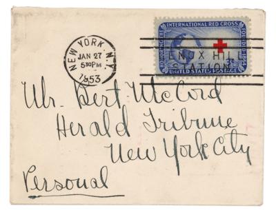Lot #527 Dorothy Parker Autograph Letter Signed - Image 4