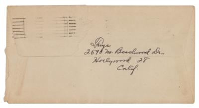 Lot #736 Dwight Frye Autograph Letter Signed - Image 5