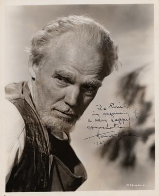 Lot #756 Henry Hull Signed Photograph