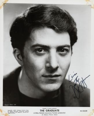 Lot #753 Dustin Hoffman Signed Photograph