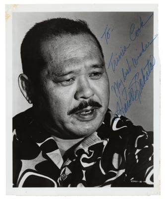 Lot #791 Harold Sakata Signed Photograph