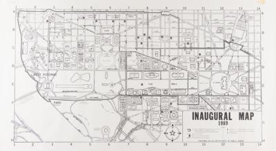 Lot #82 George Bush: 1989 Inaugural Blueprints - Image 7