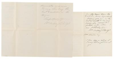 Lot #445 William Ordway Partridge (2) Autograph Letters Signed - Image 2