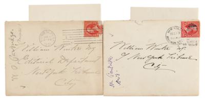 Lot #445 William Ordway Partridge (2) Autograph Letters Signed - Image 3