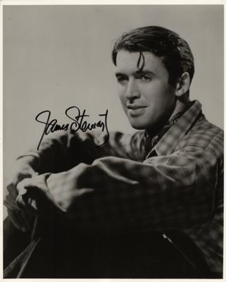 Lot #801 James Stewart Signed Photograph