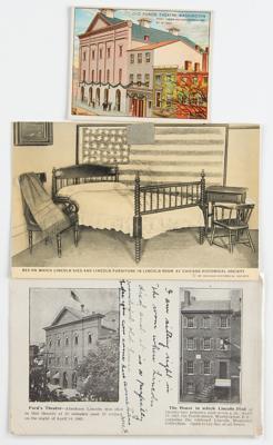 Lot #143 Abraham Lincoln: Ford's Theatre Ephemera - Image 1