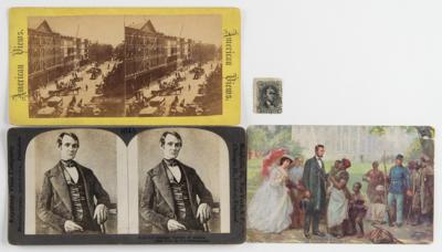 Lot #142 Abraham Lincoln Ephemera - Image 1