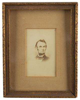 Lot #127 Abraham Lincoln Carte-de-Visite - Image 2