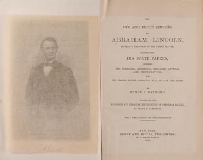 Lot #131 Abraham Lincoln (3) Biographical Books - Image 4