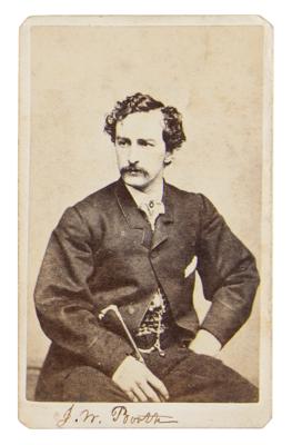 Lot #218 John Wilkes Booth Signed One-Act Play - Image 3