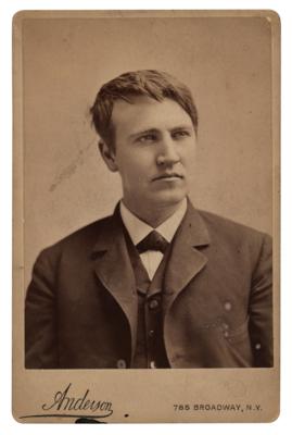 Lot #255 Thomas Edison Original Photograph