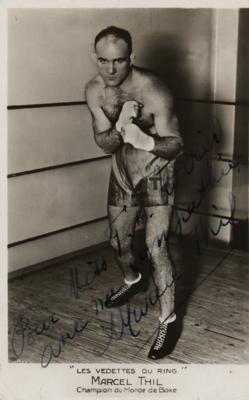 Lot #860 Marcel Thil Signed Photograph - Image 1