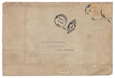 Lot #680 Harry Houdini Typed Letter Signed on Spiritualism - Image 2