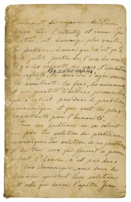 Lot #492 Leo Tolstoy Letter Signed on Politics and Religion - Image 6