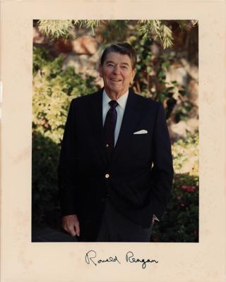 Lot #151 Ronald Reagan Signed Photograph - Image 1