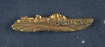 Lot #117 John F. Kennedy 1960 PT-109 Campaign Tie Bar Personally Presented to Congressman Robert E. Jones - Image 2