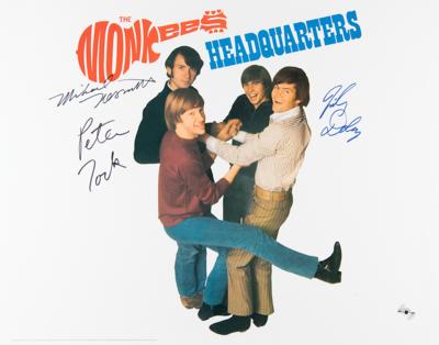 Lot #642 The Monkees Signed Poster