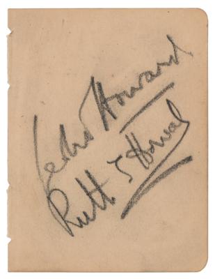 Lot #755 Leslie Howard Signature - Image 1