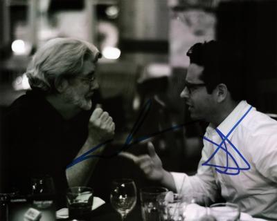 Lot #798 Star Wars: George Lucas and J. J. Abrams Signed Photograph