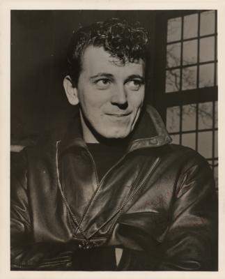 Lot #654 Gene Vincent Signed Photograph - Image 1