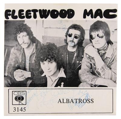 Lot #552 Fleetwood Mac Signed 45 RPM Record - Image 1