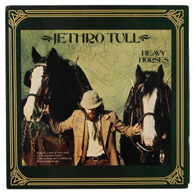 Lot #633 Jethro Tull Signed Album