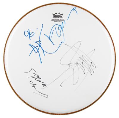 Lot #643 Neurotic Outsiders Signed Drum Head - Image 1