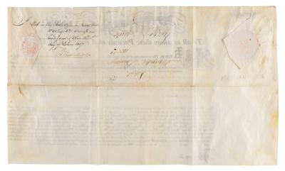 Lot #287 Thomas McKean Document Signed - Image 3
