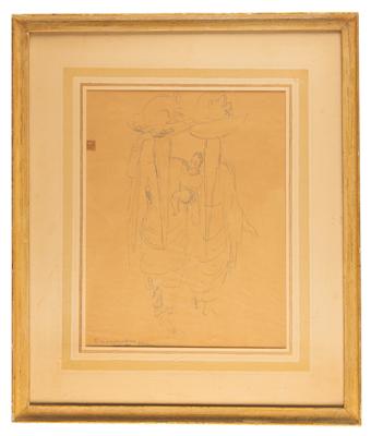Lot #687 Rouben Mamoulian Original Sketch from Porgy and Bess - Presented to Ira Gershwin - Image 2