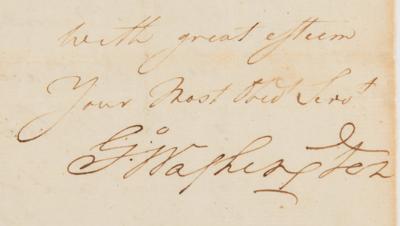 Lot #1 George Washington Letter Signed (1783) on British Occupation - Image 2