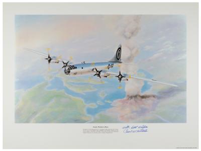 Lot #361 Enola Gay: Paul Tibbets Signed Print - Image 1