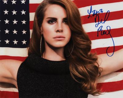 Lot #681 Lana Del Rey Signed Photograph
