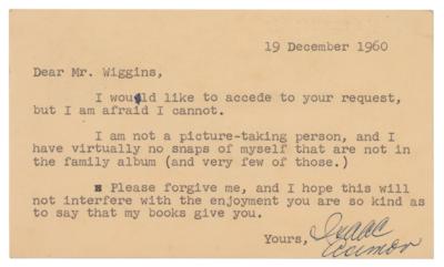 Lot #506 Isaac Asimov Typed Letter Signed re: