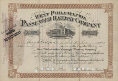 Lot #339 Peter Arrell Brown Widener Document Signed - Image 1