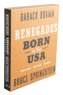 Lot #91 Barack Obama and Bruce Springsteen Signed Book - Image 4
