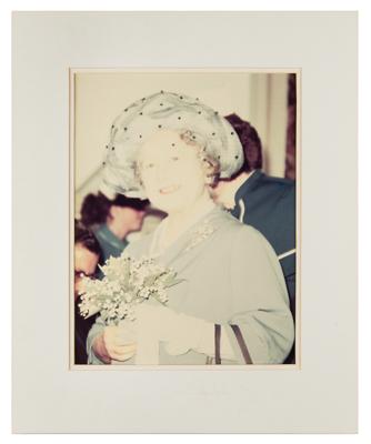 Lot #221 Elizabeth, Queen Mother Signed Oversized Photograph - Image 1