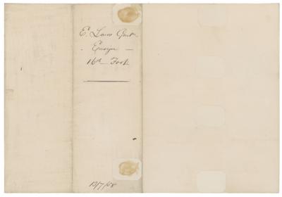 Lot #307 Queen Victoria Document Signed - Image 2