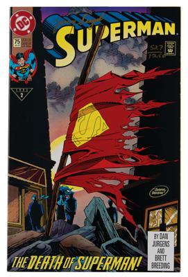 Lot #472 Jerry Siegel Signed 'Superman' Comic Book