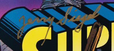 Lot #472 Jerry Siegel Signed 'Superman' Comic Book - Image 2