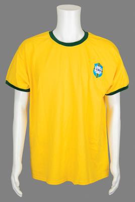 Lot #928 Pele Signed Soccer Jersey - Image 3