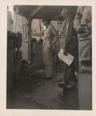 Lot #349 Douglas MacArthur Signed Photograph on USS Cleveland - Image 6