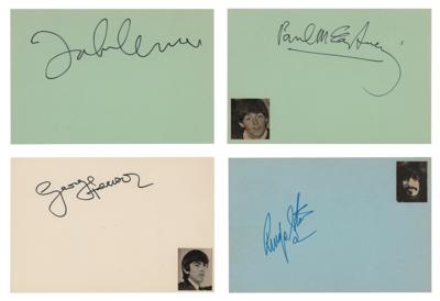Lot #569 Beatles Signatures - Image 1
