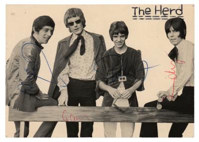 Lot #641 The Herd Signed Photograph with Peter Frampton - Image 1