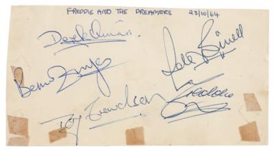 Lot #638 Freddie and the Dreamers Signatures - Image 1