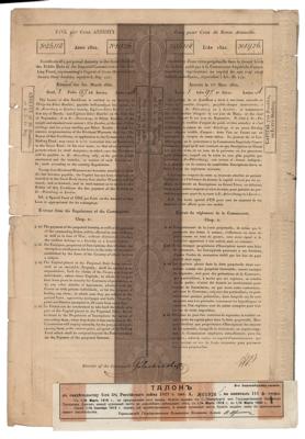 Lot #313 Nathan Mayer Rothschild Document Signed - Image 2