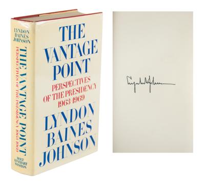 Lot #80 Lyndon B. Johnson Signed Book - Image 1