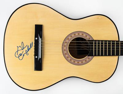 Lot #610 Glen Campbell Signed Acoustic Guitar