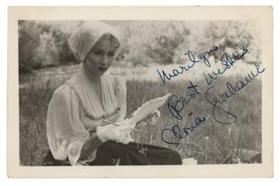 Lot #769 Gloria Grahame Signed Photograph - Image 1