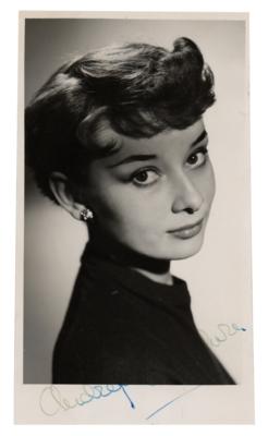 Lot #690 Audrey Hepburn Signed Photograph